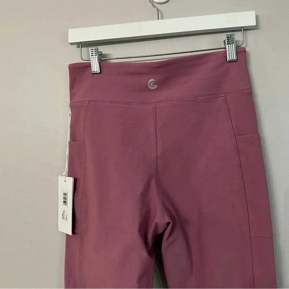 NWT Calme by Johnny Was Endurance High Waist Legging 7/8 w/ Pockets Sz Large